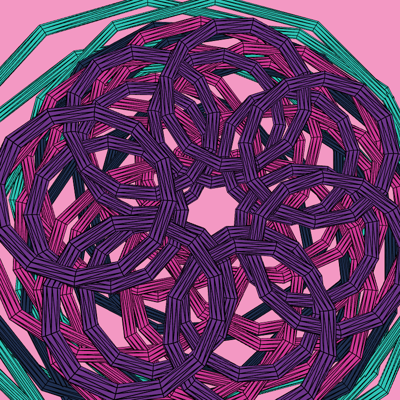 Untangle Desembolo #34 static NFT preview