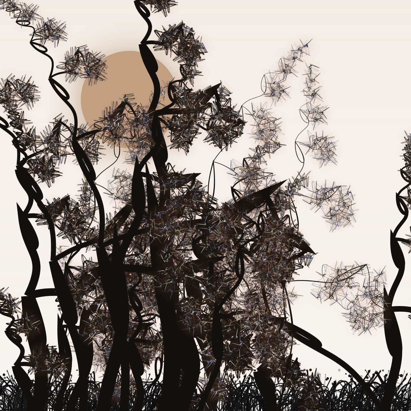 Wildwood Forest #607 static NFT preview