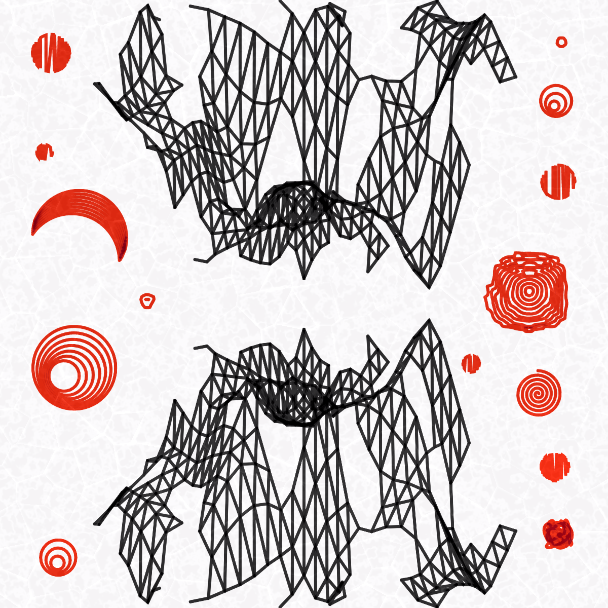 Plottable Wireframe (8 frames) #66 static NFT preview