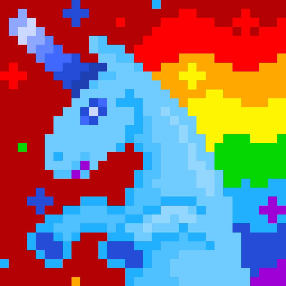 Unicorn #3166 static NFT preview