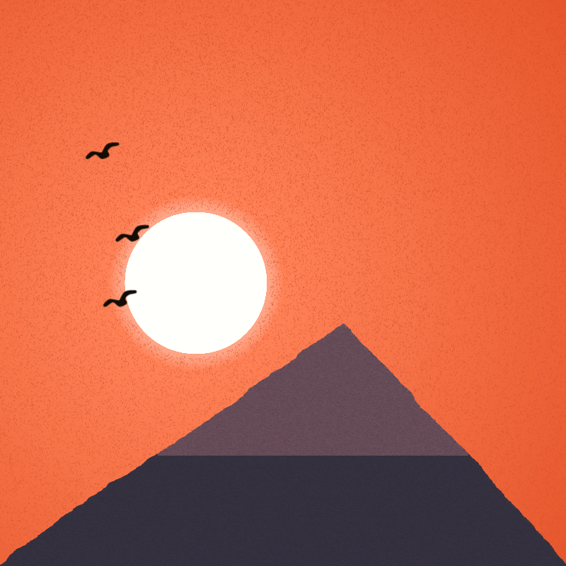 Sunset Serenity #119 static NFT preview