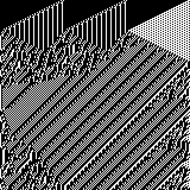 Colored Elementary Cellular Automaton #345 static token preview