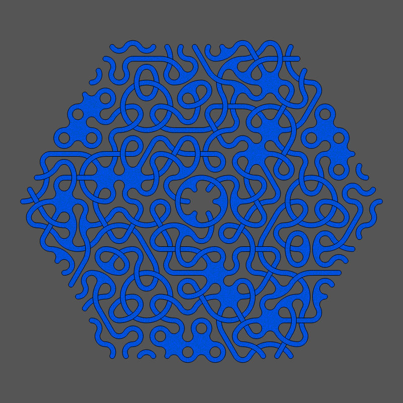 Threefold Symmetry - Dark Variations #448 static token preview