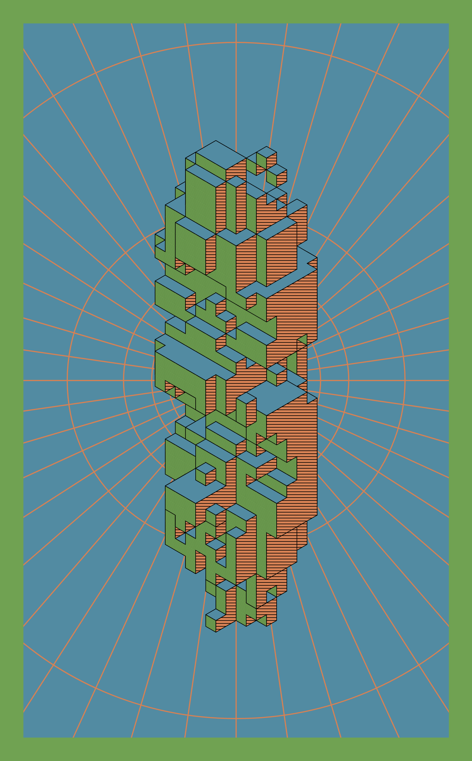 Corroding Cubes #36 static NFT preview