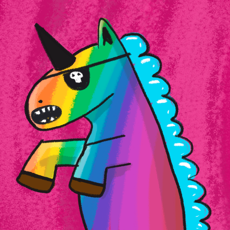 Peculiar unicornos #211 static token preview