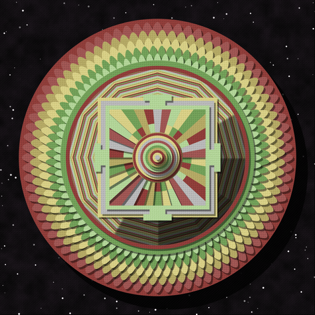 Paper Mandala #199 static token preview