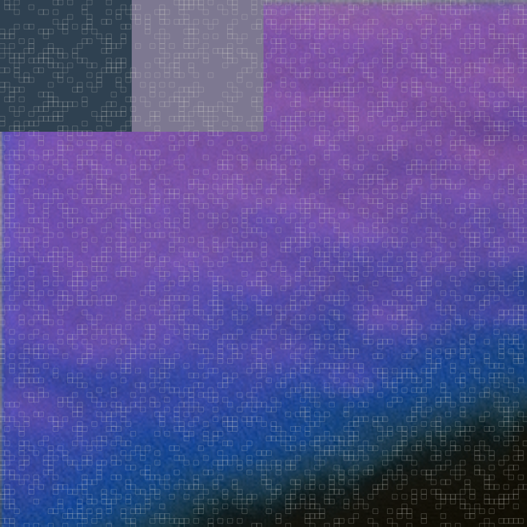 Study of atom in analog, digital and A.I. #61 static token preview