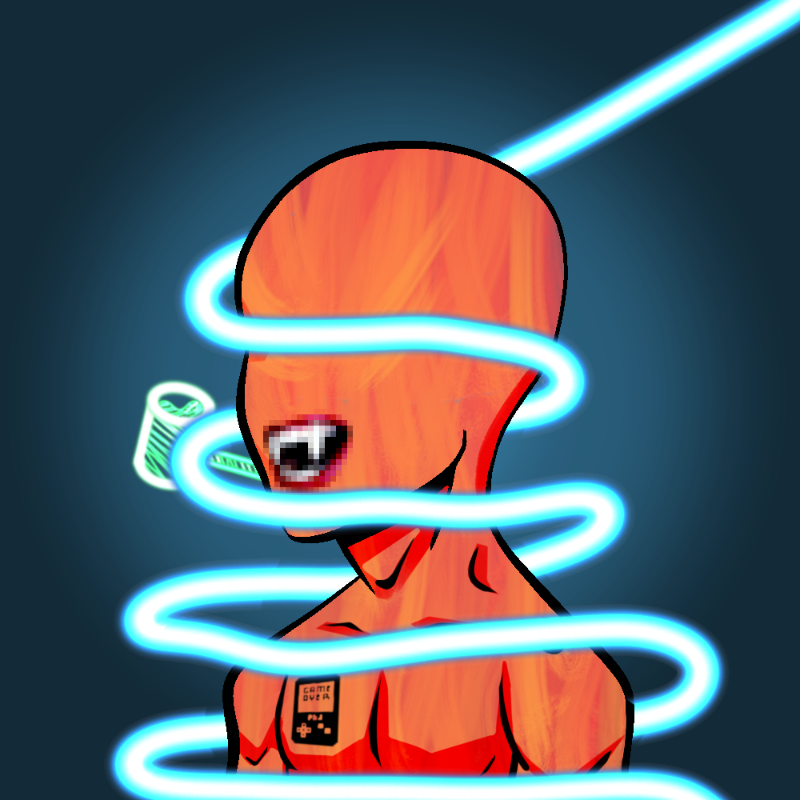 FX_D3M0NS #1923 static NFT preview