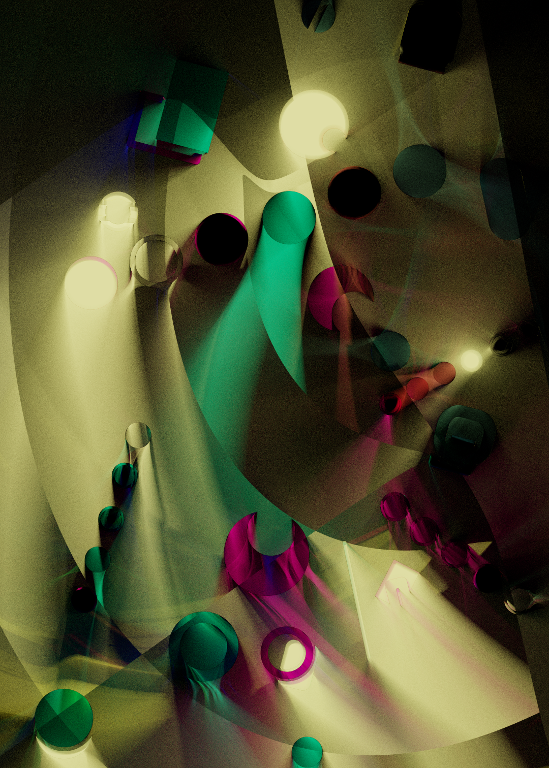 Caustic Obstacles #61 static NFT preview