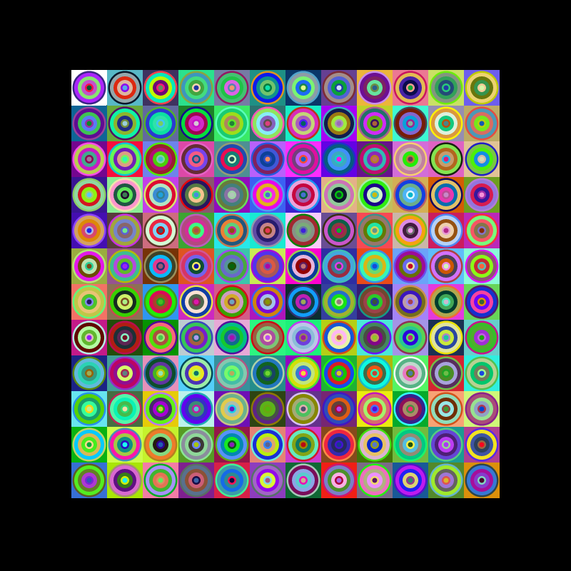 Bulls Eye #72 static token preview