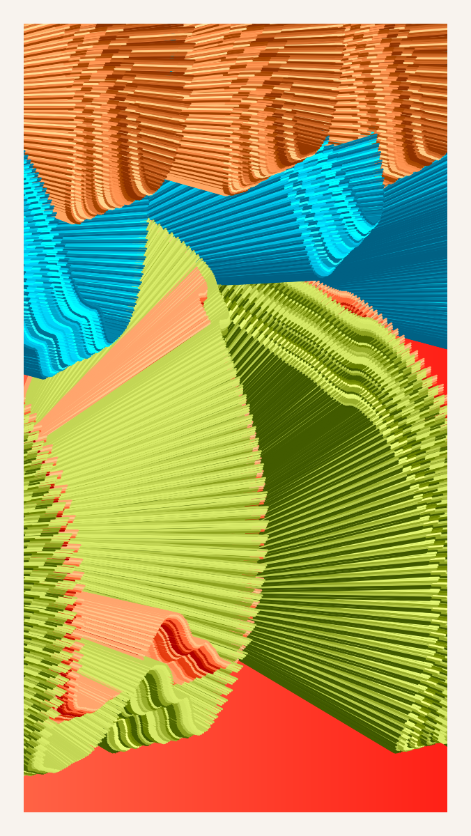 Colorama: Algorithmic Study #103 static NFT preview