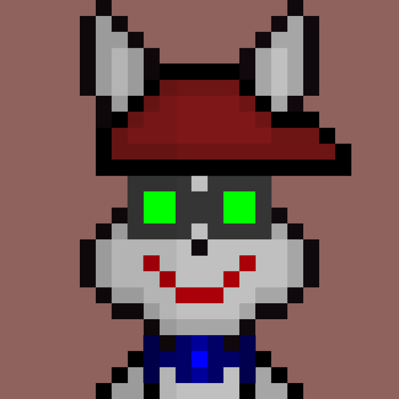 Morixels Rabbits #83 static NFT preview