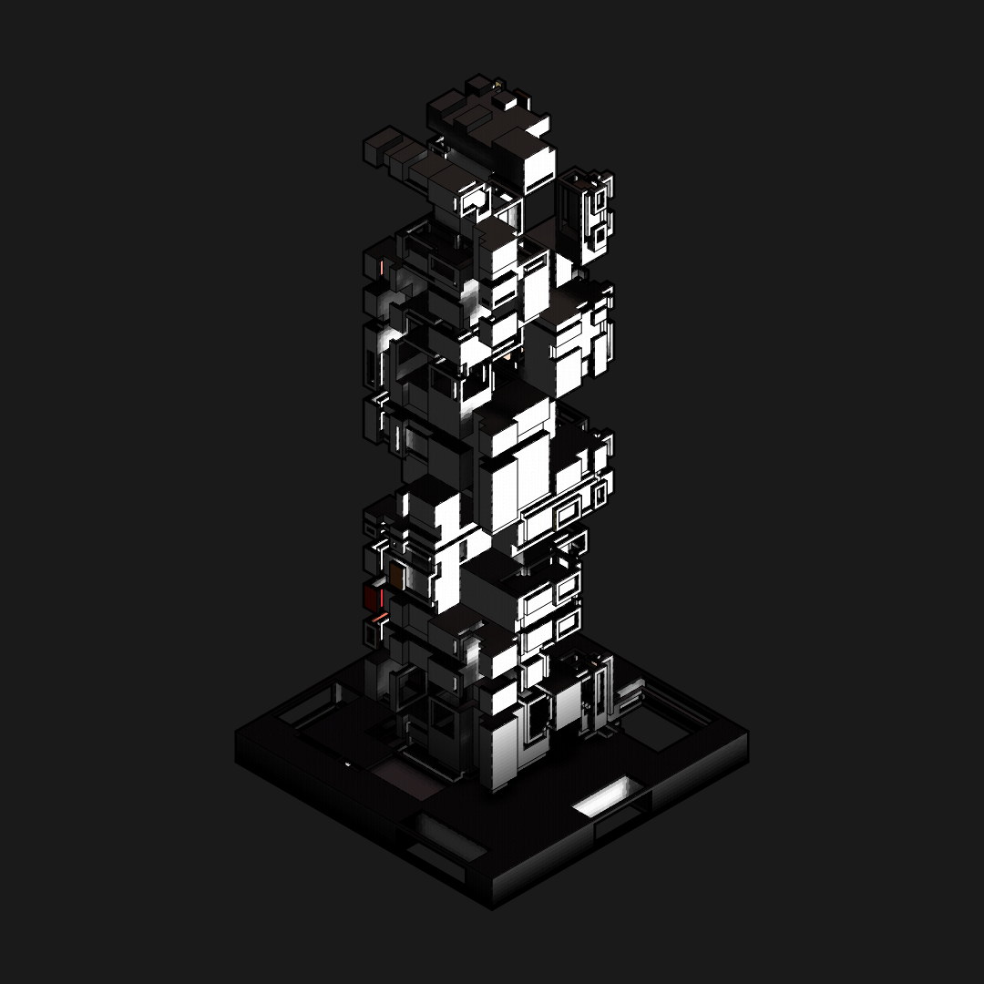 Isofrag generator series II #252 static NFT preview