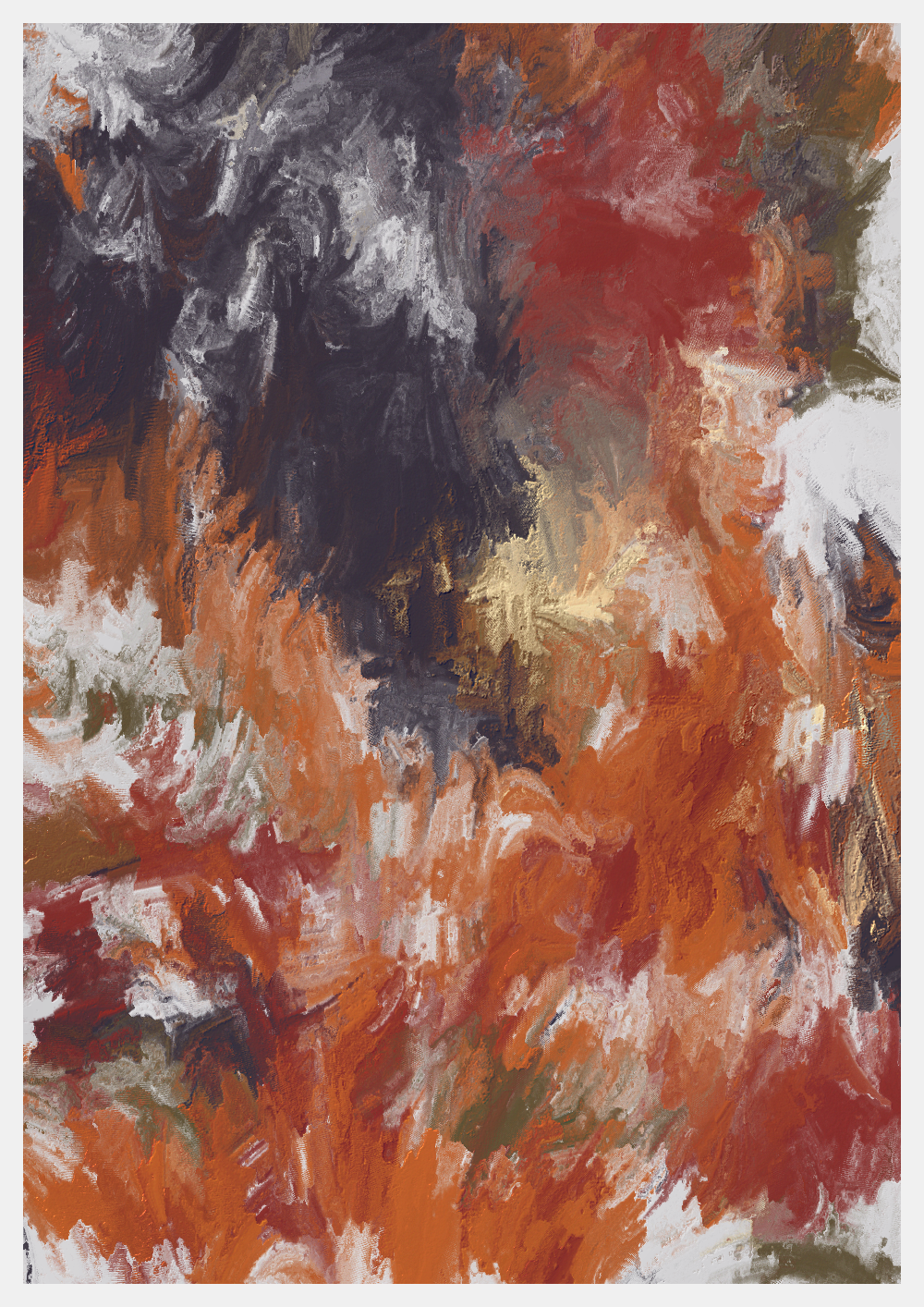 Paysages chromatiques B #104 static NFT preview