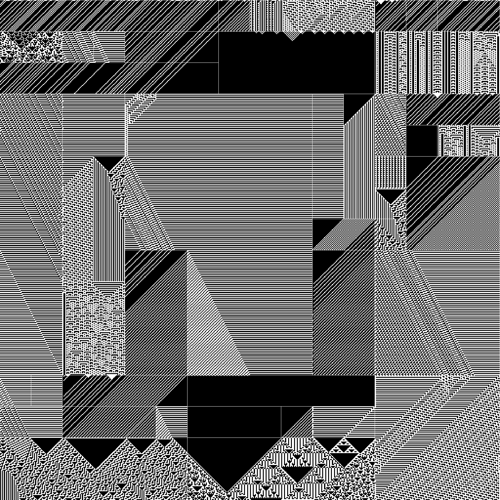 RULES (for Elementary Cellular Automata) #163 static NFT preview