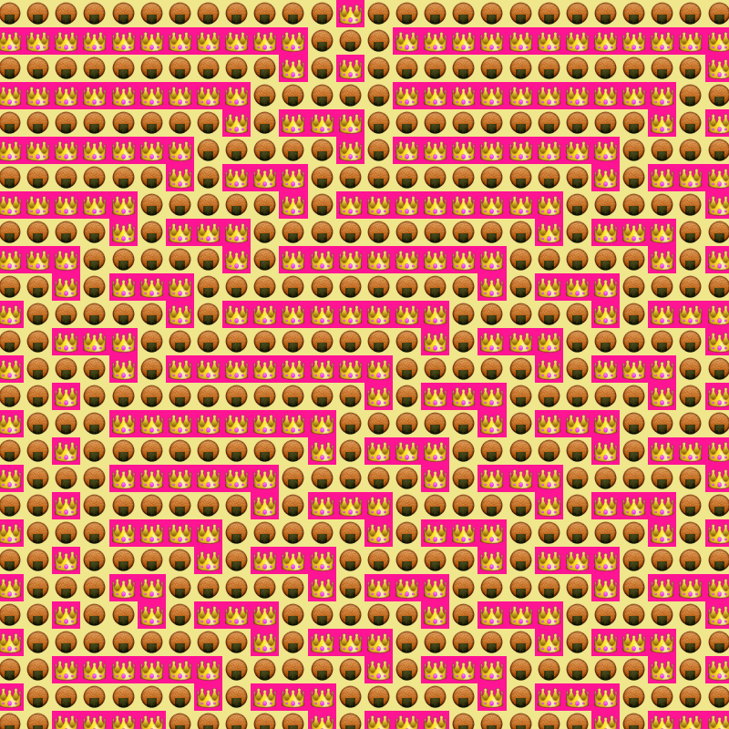 Elementary Cellular Emoji Automata #998 static NFT preview