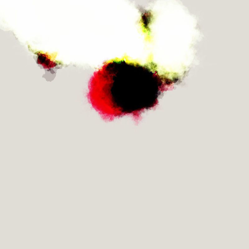 Watercolor Clouds #61 static NFT preview