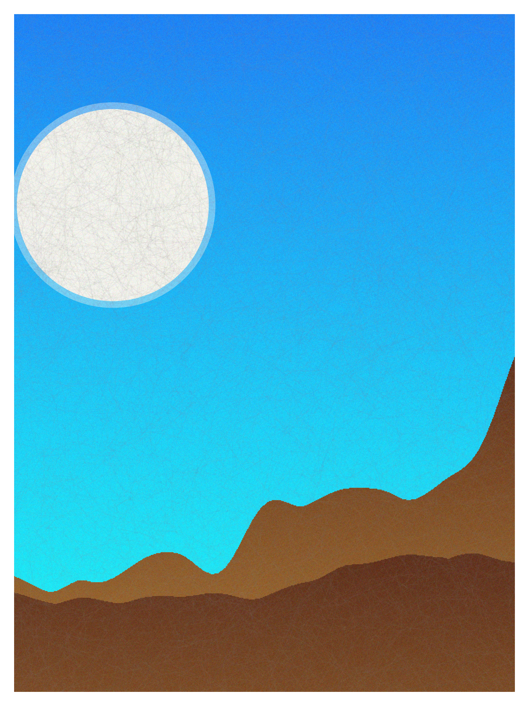 Mountain Glow #4 static token preview