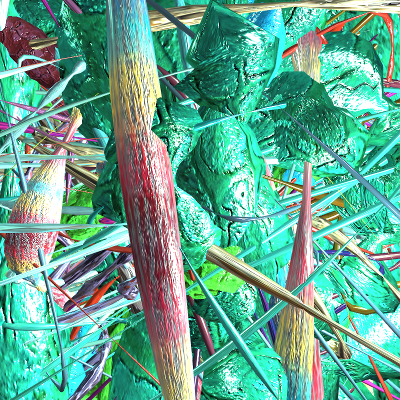 Prismatic Thickets #190 static NFT preview