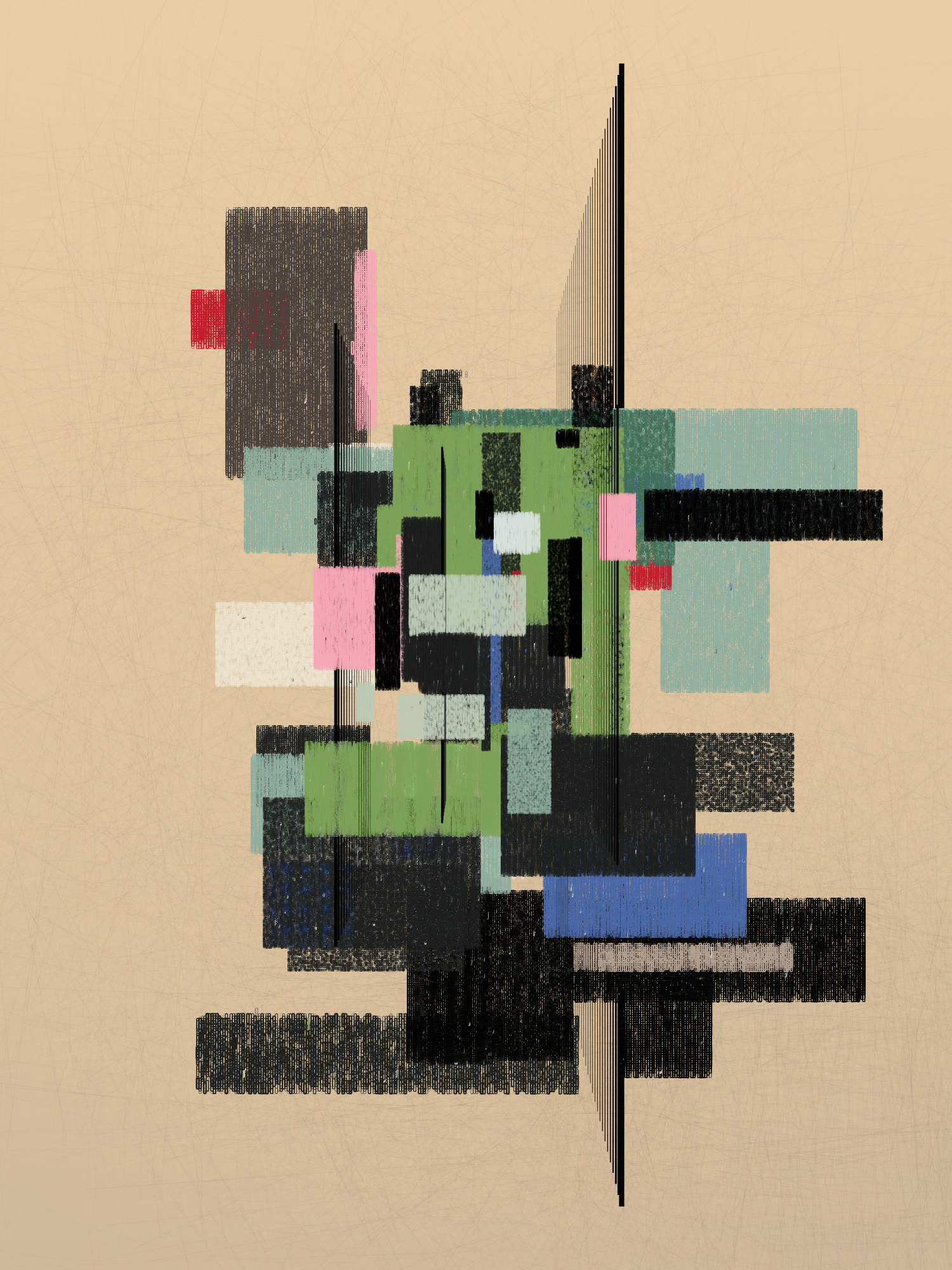 Generative Composition #256 static NFT preview