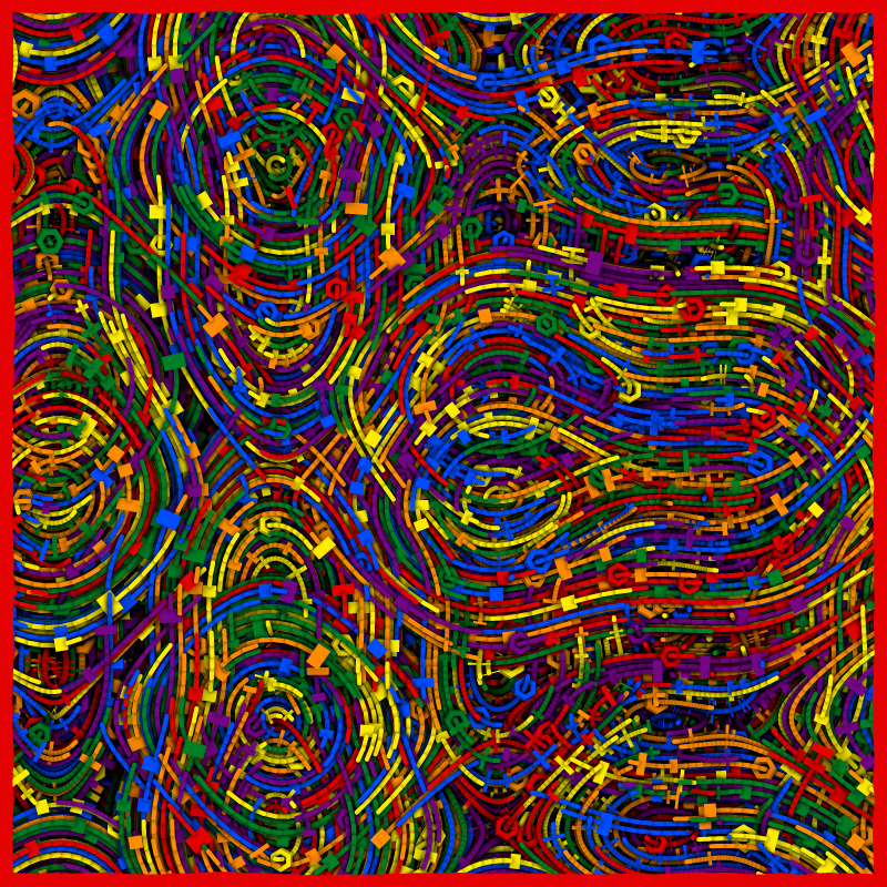 Wires for pride #128 static NFT preview