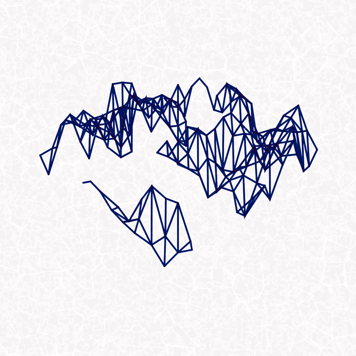 Plottable Wireframe (8 frames) #133 static NFT preview