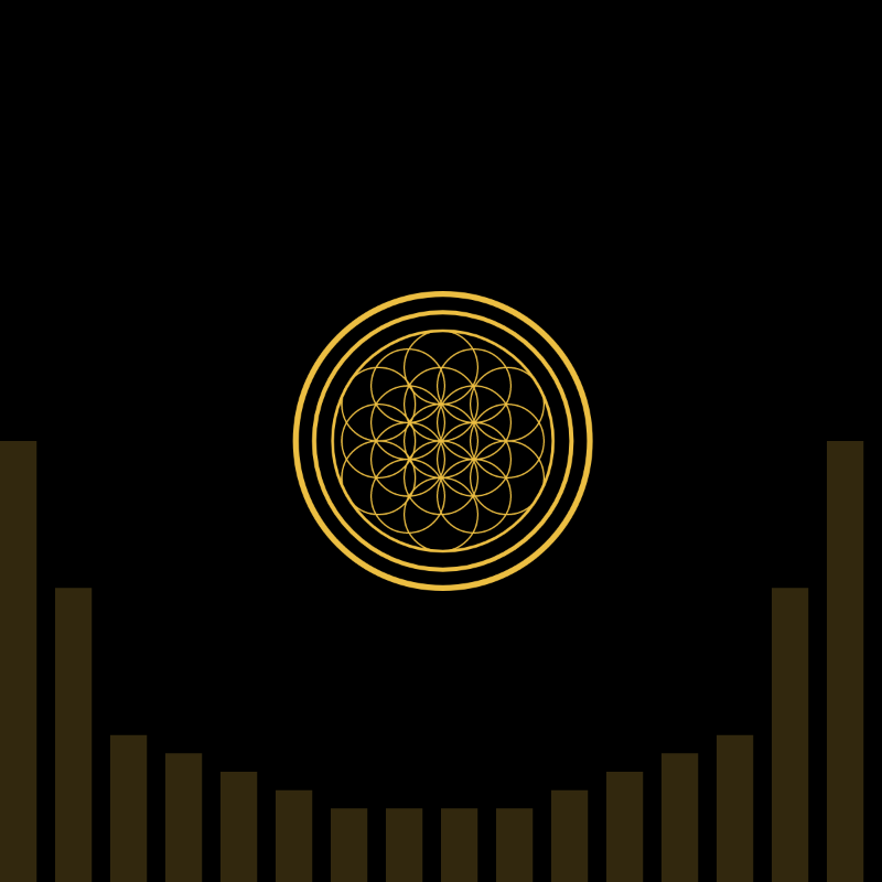 Audio Reactive Flower Of Life #1 static token preview