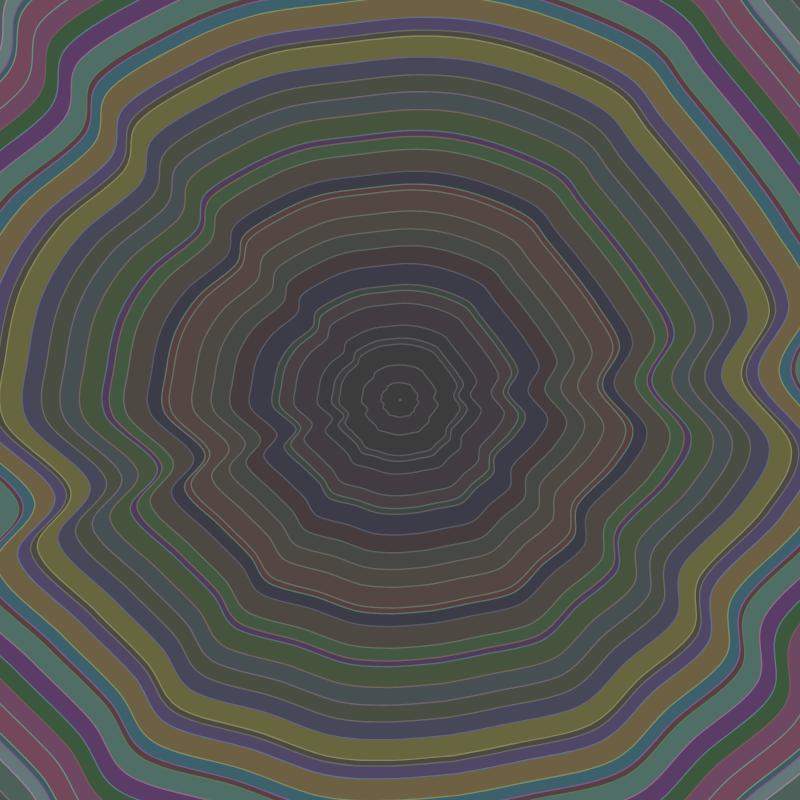 if trees were liquid #3 static token preview