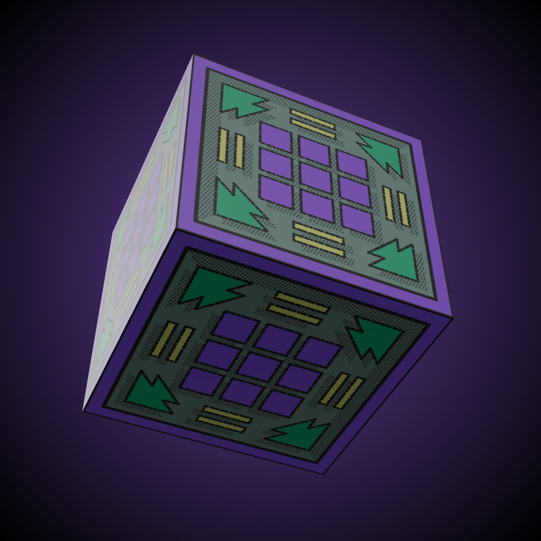 🧊 MYSTERY CUBE GEN1 #58 static NFT preview