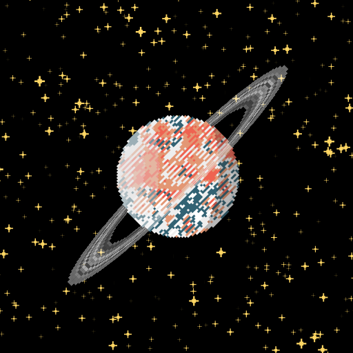 Pixel Planets #67 static token preview