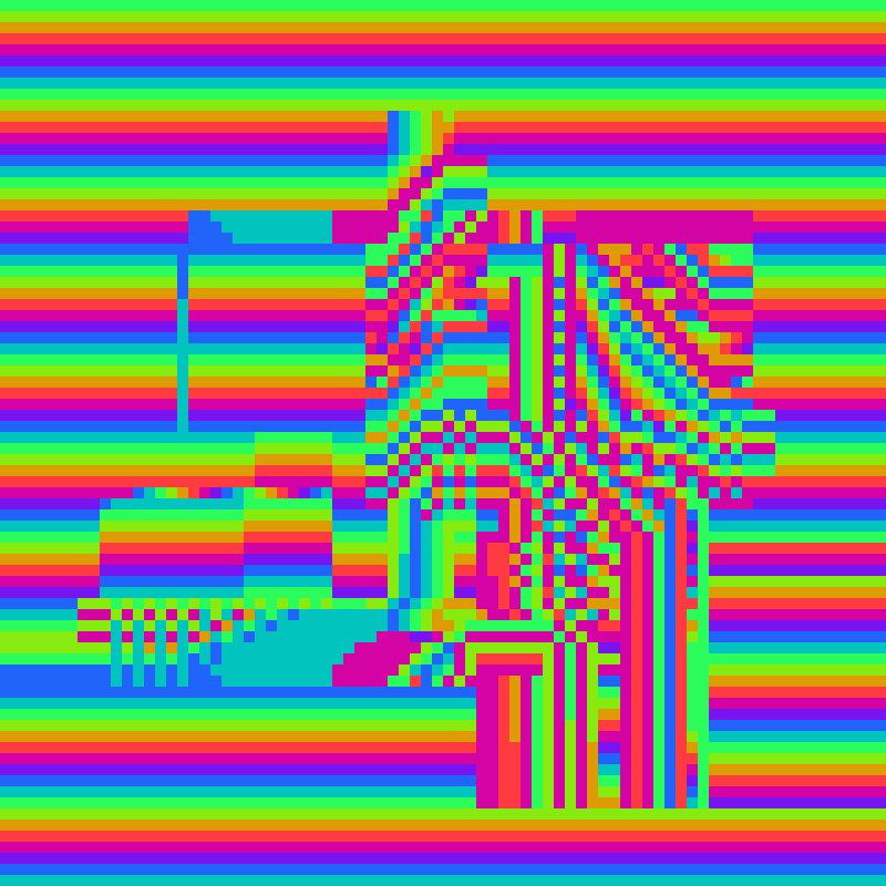 Mosaic #524 static NFT preview
