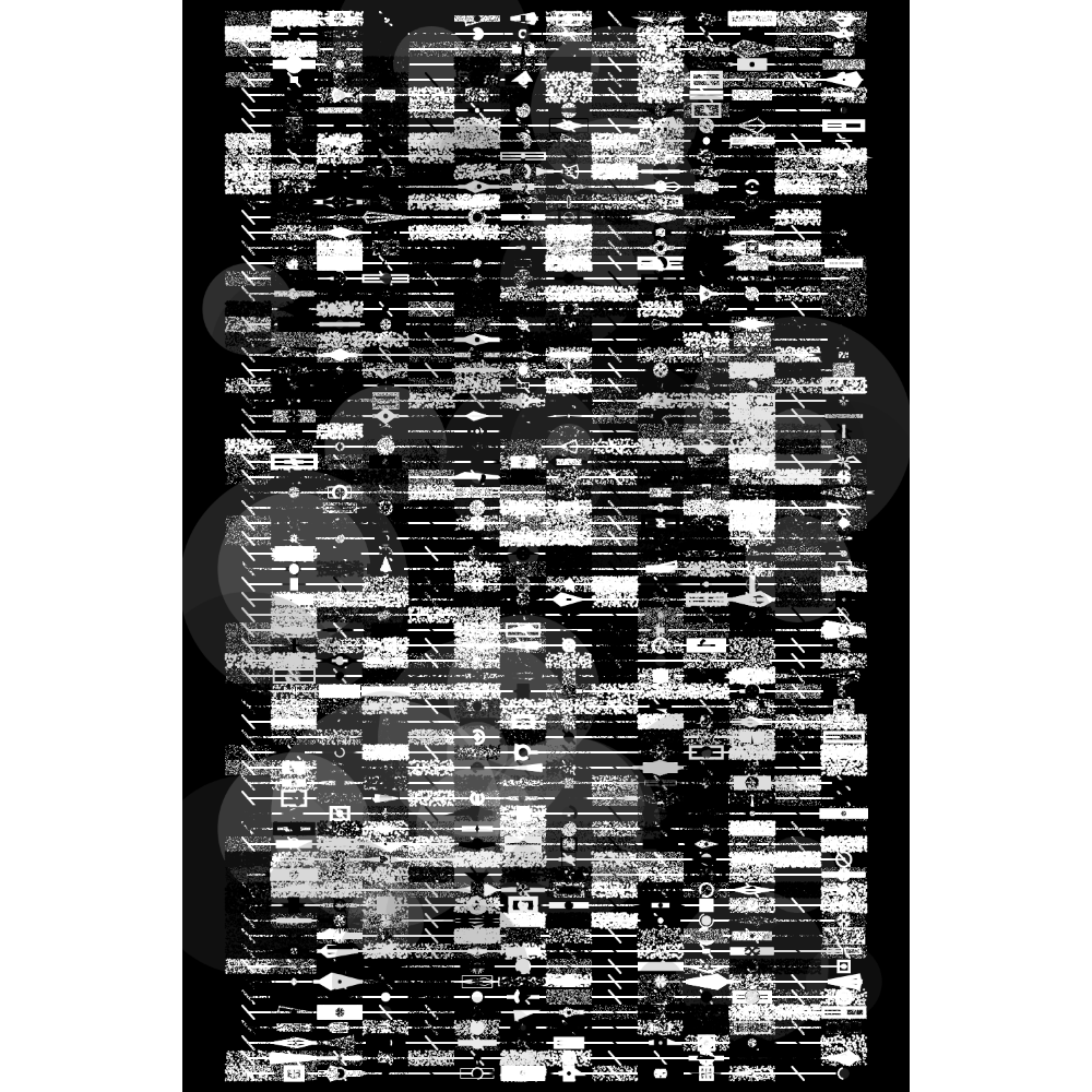 Etude B&W #135 static NFT preview