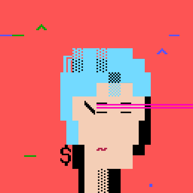 Gen DOS Punk #260 static token preview