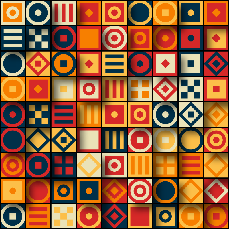 Simple Patterns #48 static NFT preview