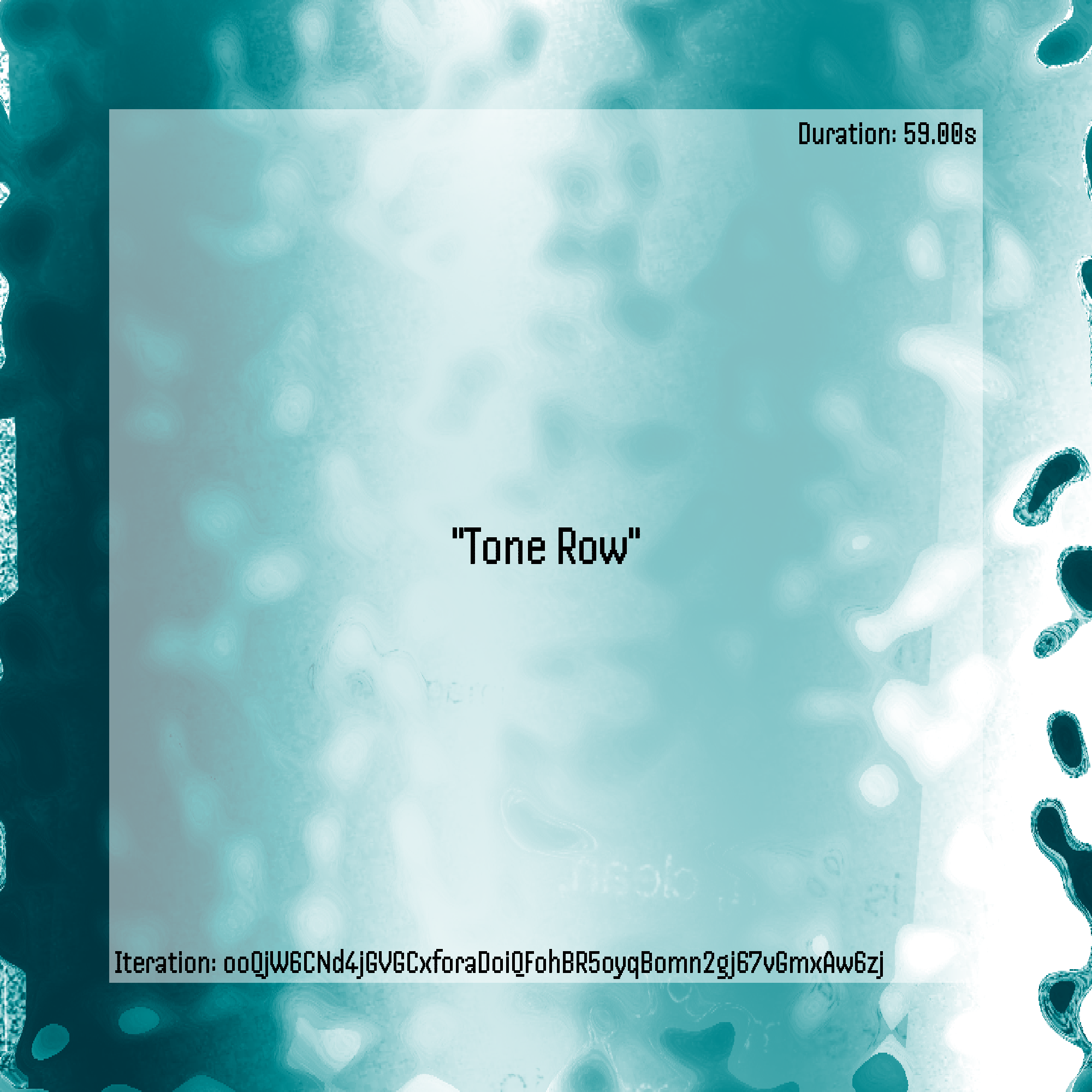 Tone Row #135 static token preview