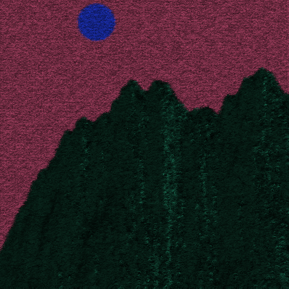 Classic generative landscape V2 #69 static NFT preview