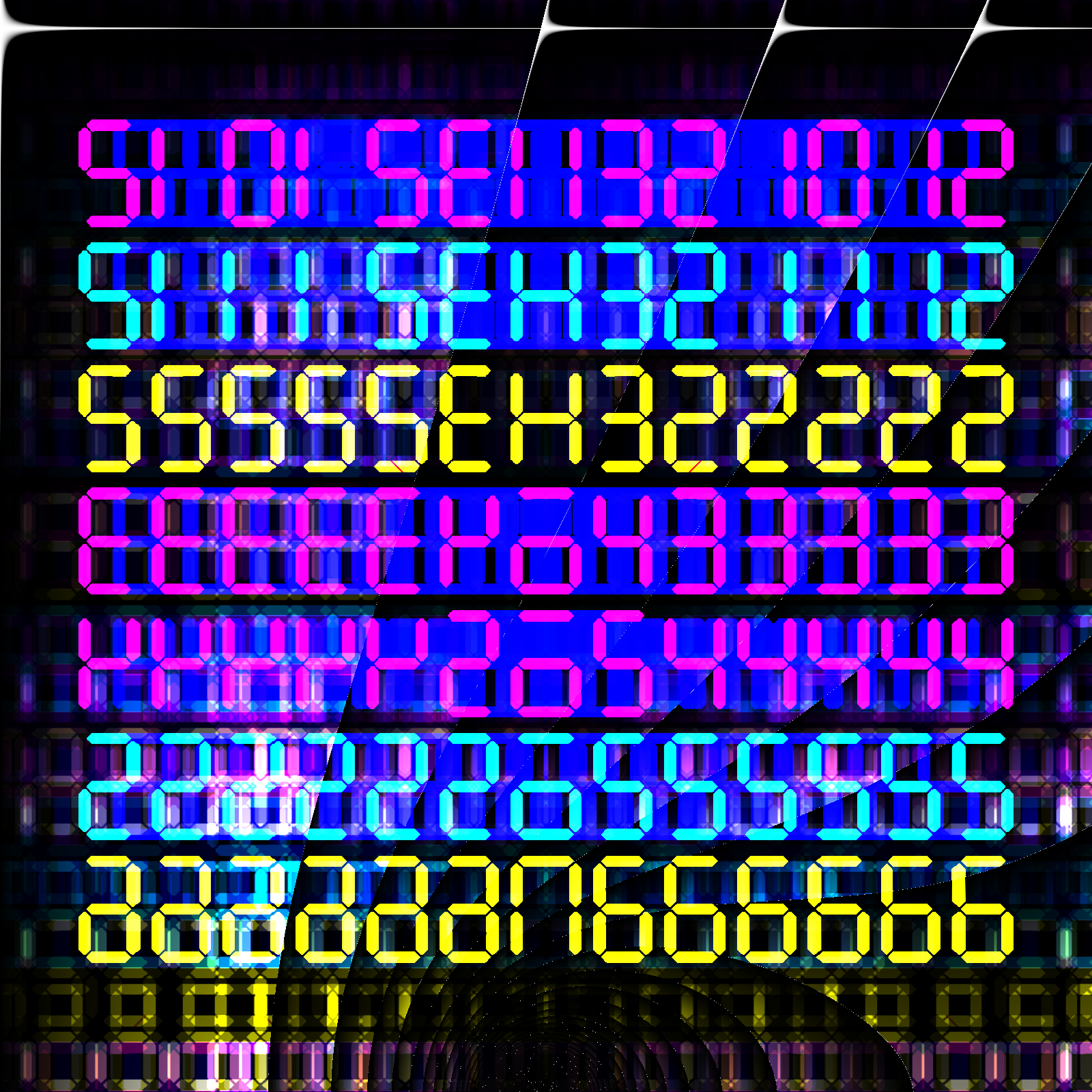 Digits #382 static NFT preview