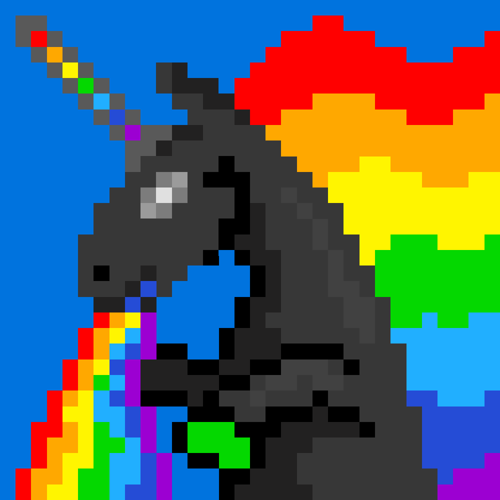 Unicorn #8383 static NFT preview