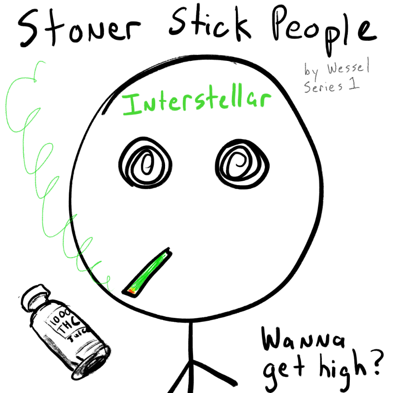 Stoner Stick People #175 static token preview