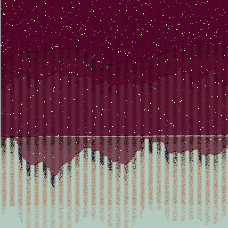 Glitched Mountains GT #121 static token preview