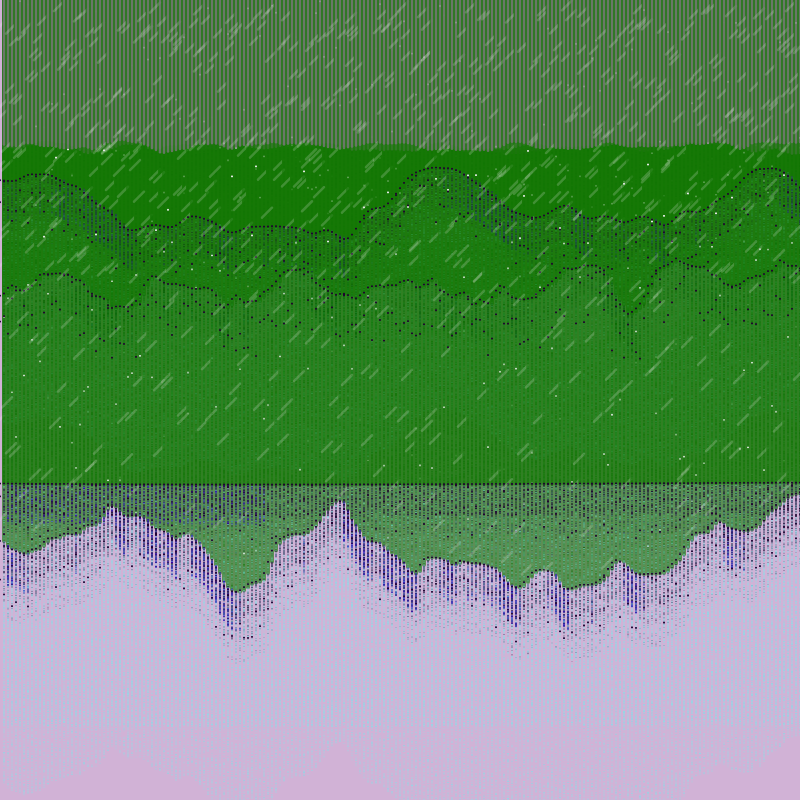 Glitched Mountains GT #216 static token preview