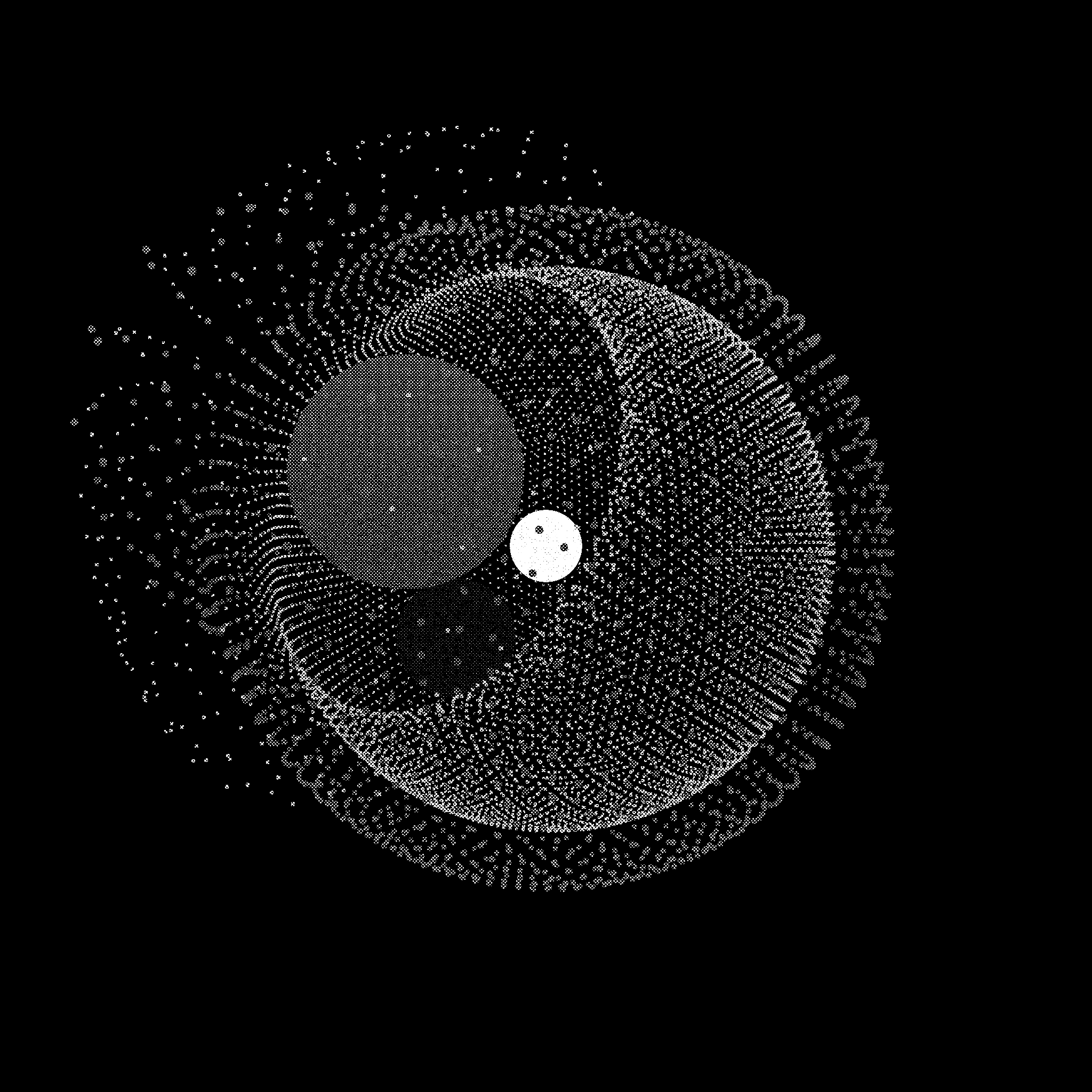 Cometary coma #137 static token preview
