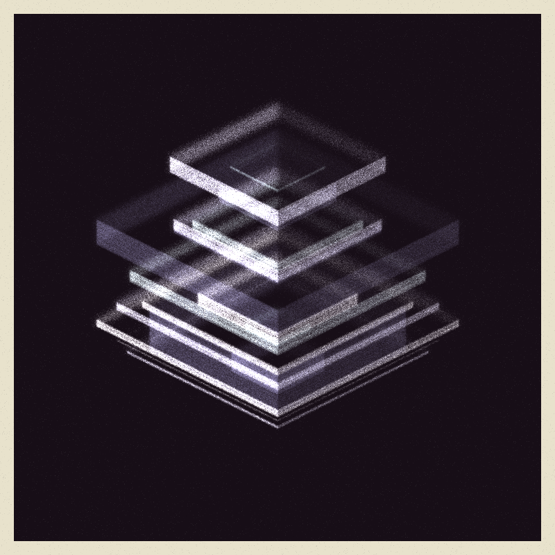isometry II - watercolor #40 static NFT preview