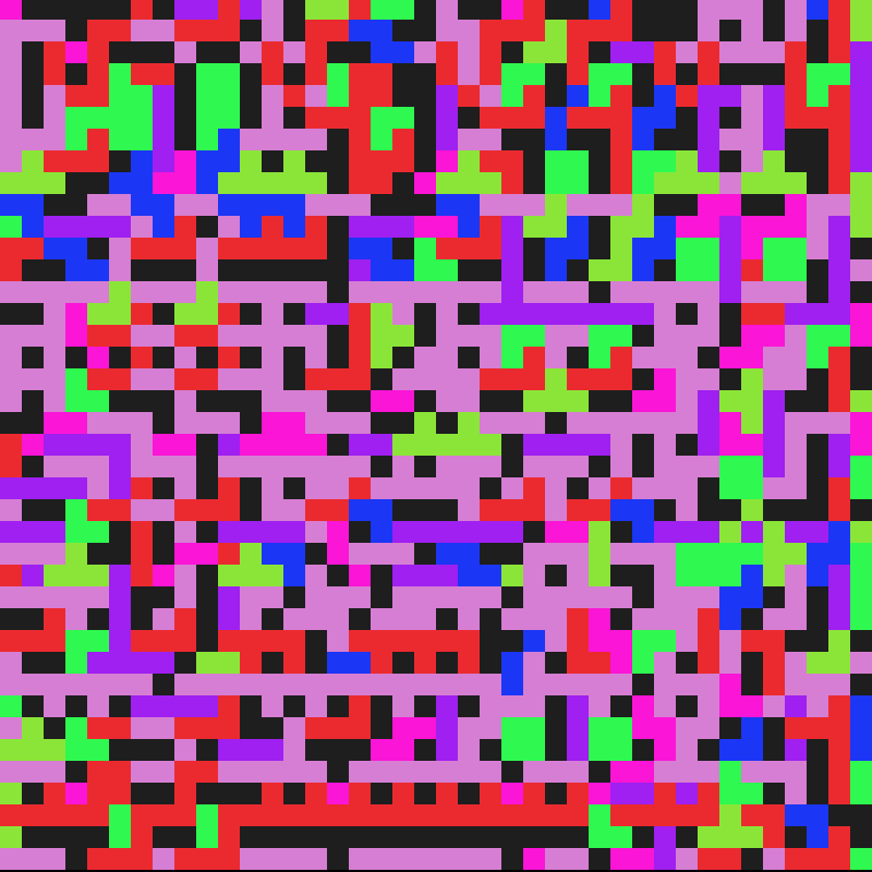 random.tetris #23 static token preview