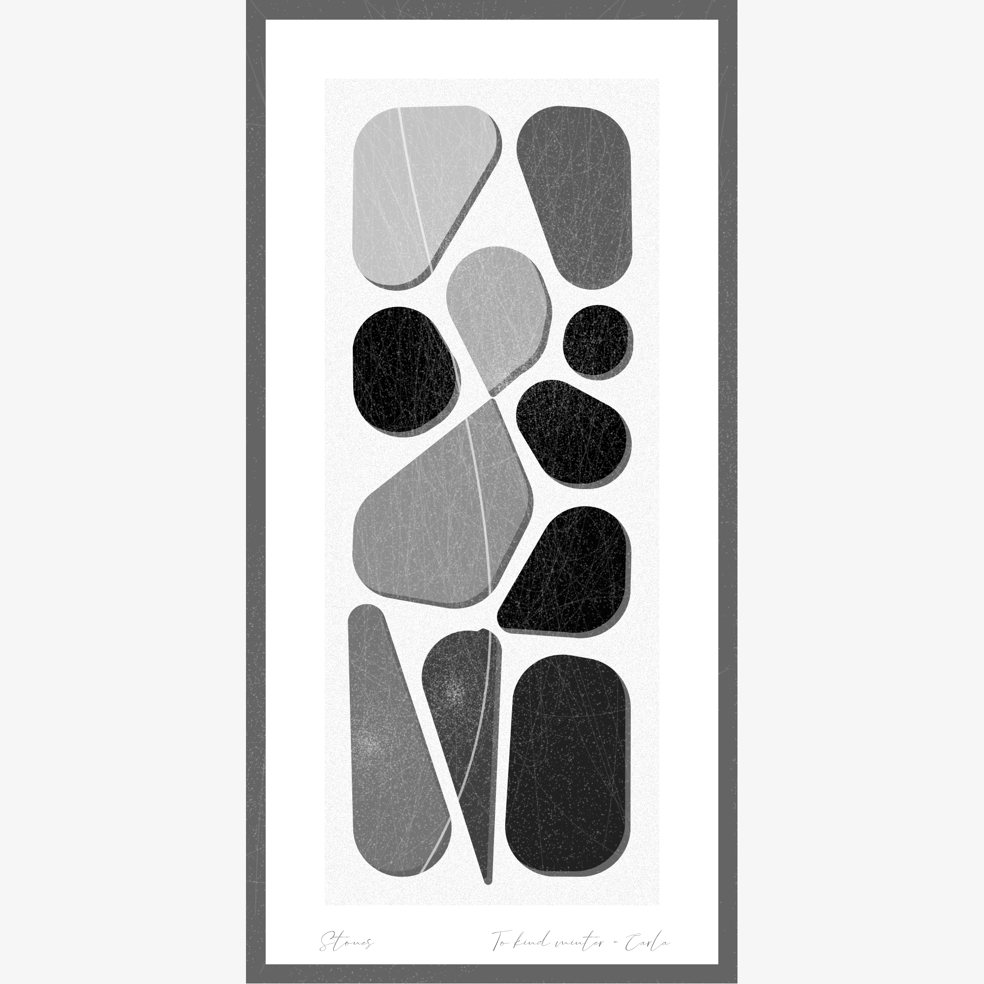Stones #87 static NFT preview