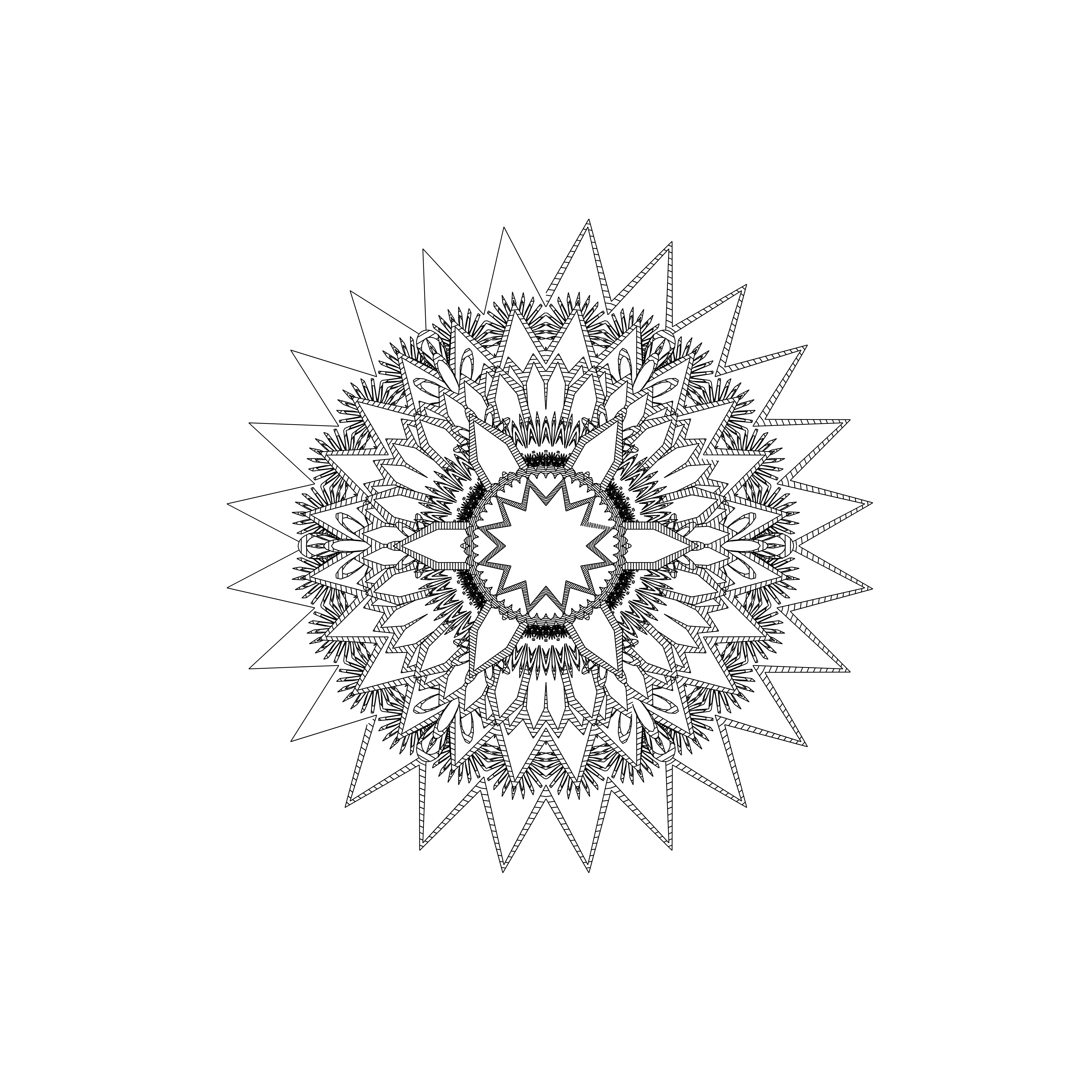 LL21 Mandala #129 static NFT preview