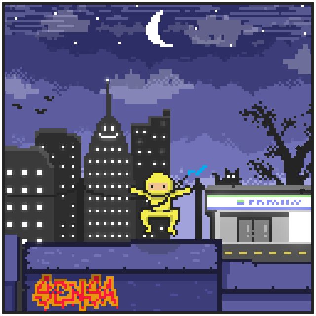 City Ninjaz #25 static NFT preview