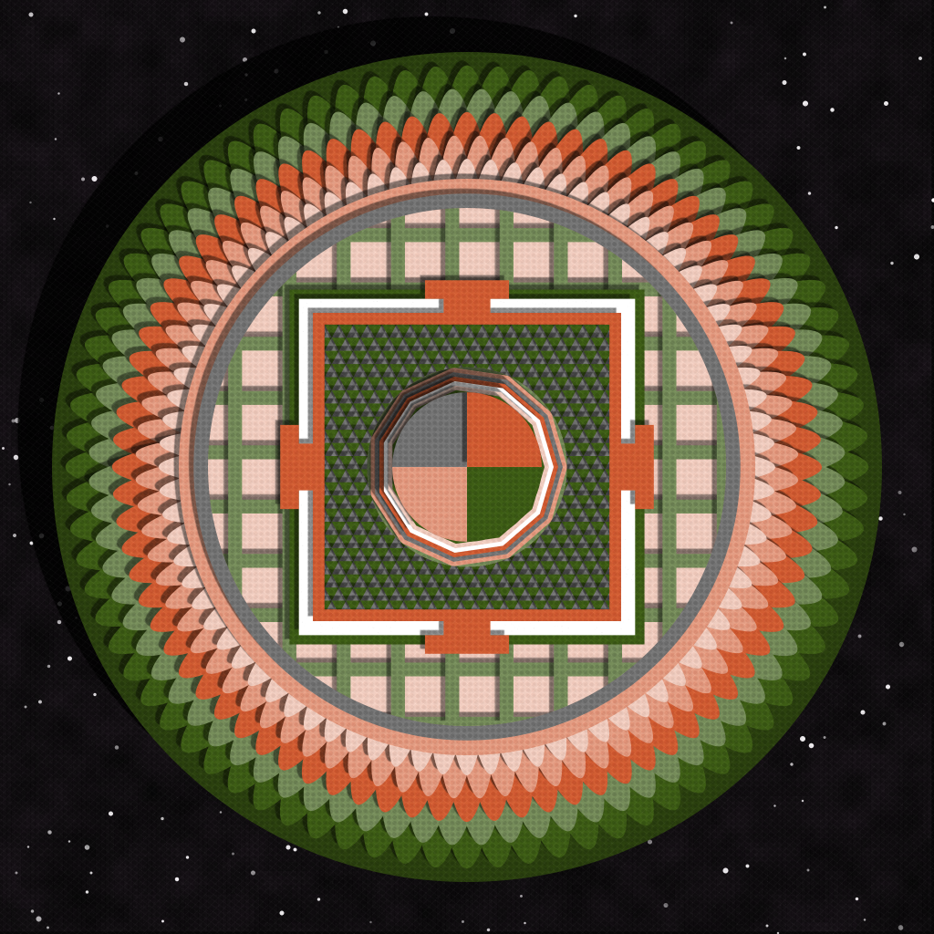 Paper Mandala #64 static token preview