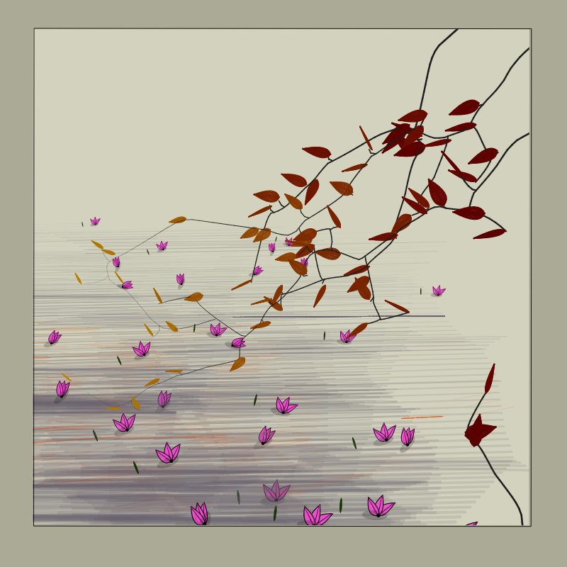 Lotus field #57 static NFT preview