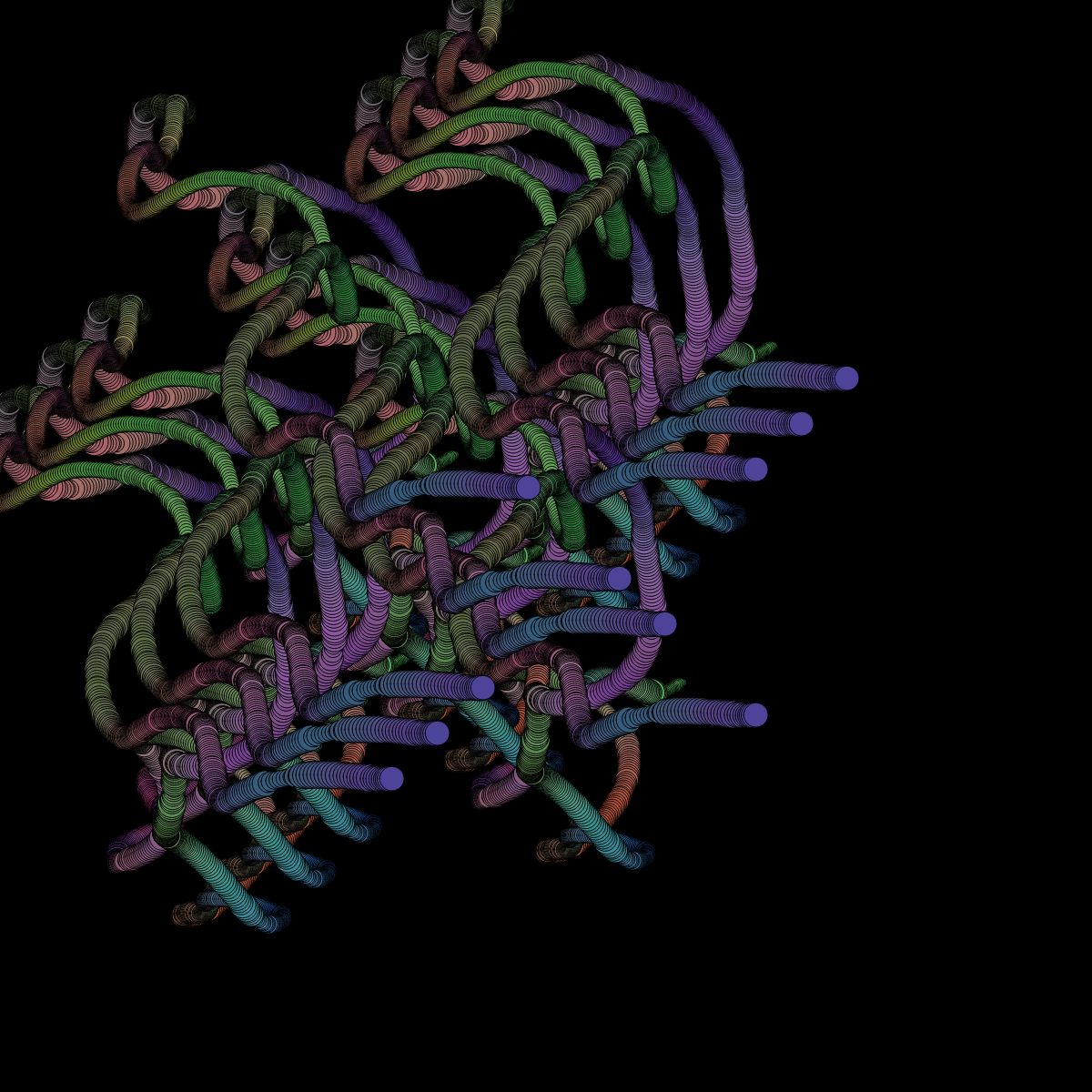 Perlin Worms Revamped (Audio Reactive) #2 static token preview